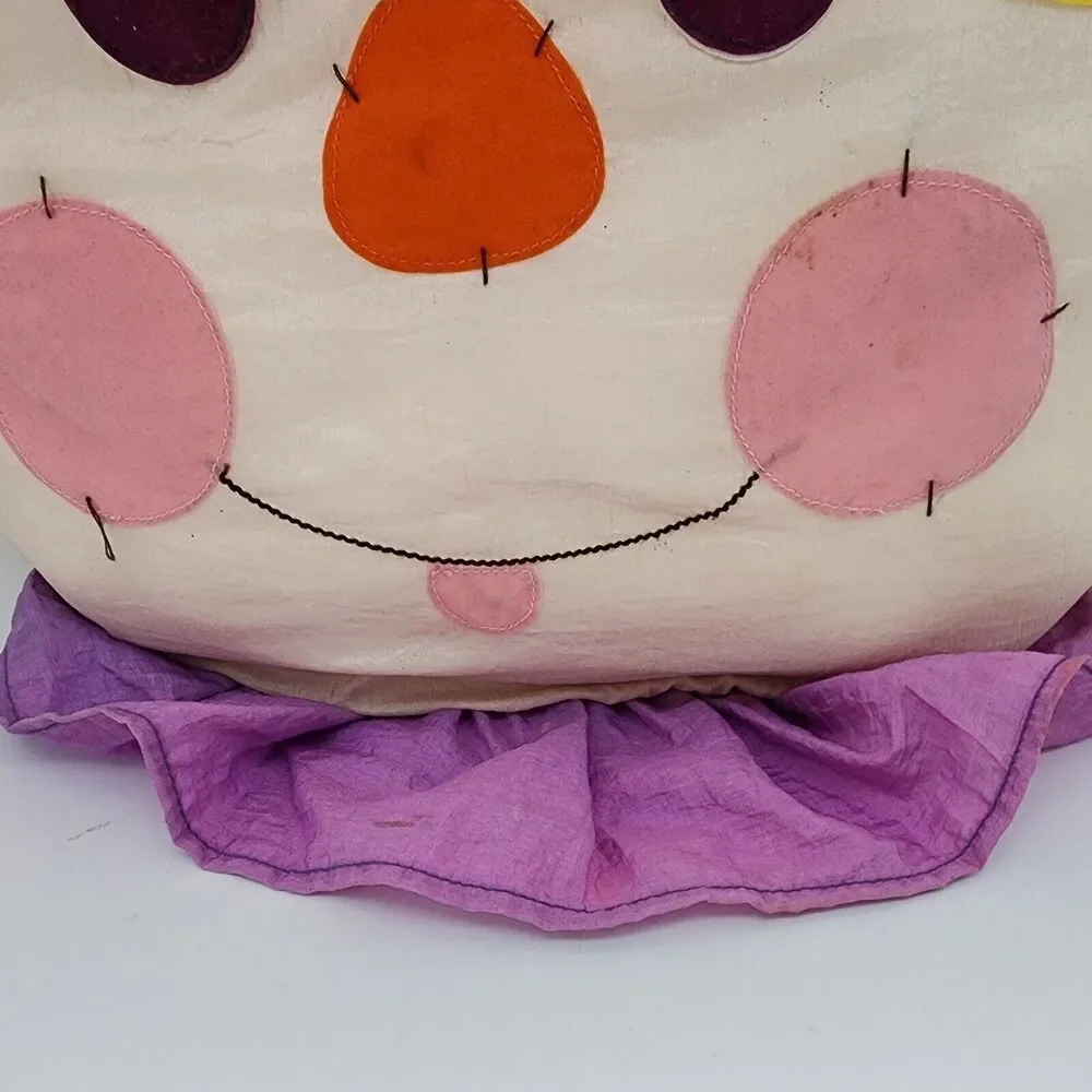Vintage Stuffins Scarecrow Head Plush 21